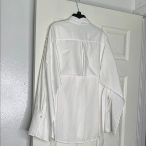 BCBGMaxAzria Cream Blouse 100% cotton